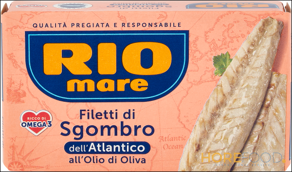 RIOMARE FILETTI DI SGOMBRO ALL'OLIO D'OLIVA 125 GR