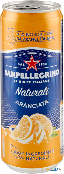 Aranciata Lattina Sanpellegrino - 330 ml