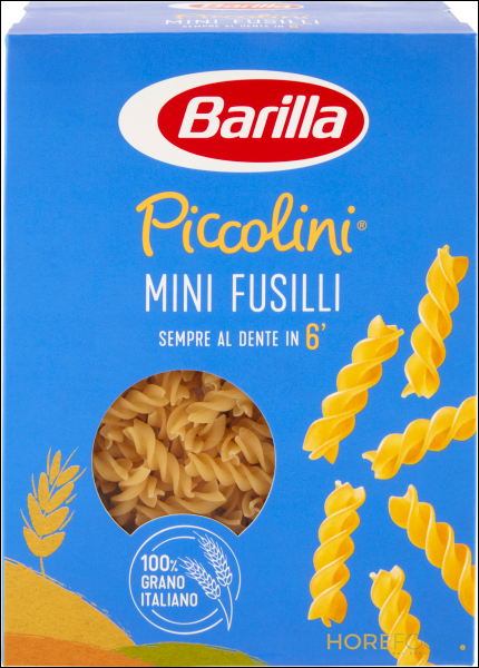 BARILLA PASTA DI SEMOLA MINI FUSILLI 500 GR