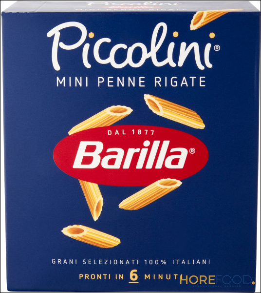 BARILLA PASTA DI SEMOLA MINI PENNE RIGATE 500 GR
