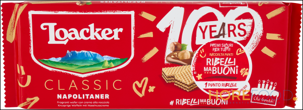 LOACKER WAFER NAPOLITANER 175 GR