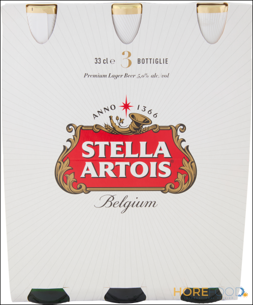 STELLA ARTOIS BIRRA 330 ML X3