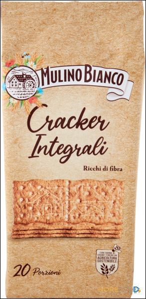MULINO BIANCO CRACKER INTEGRALI X20 500 GR