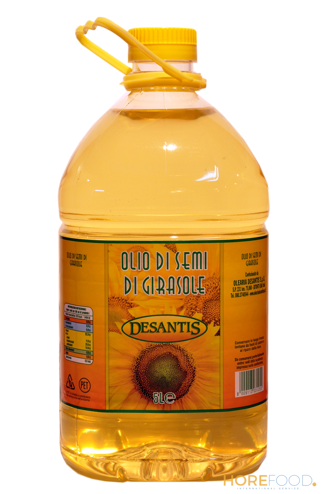 DESANTIS OLIO SEMI DI GIRASOLE 5 LT