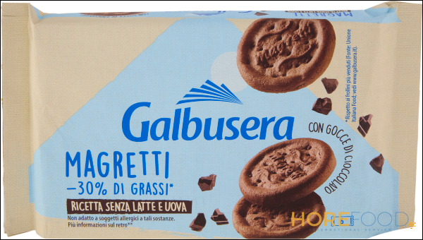 GALBUSERA MAGRETTI FROLLINO GOCCE DI CIOCCOLATO 260 GR