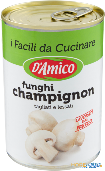 D'AMICO FUNGHI CHAMPIGNONS TAGLIATI 400 GR