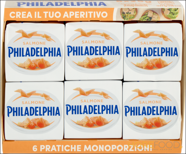 PHILADELPHIA PHILADELPHIA AL SALMONE 25GR X6