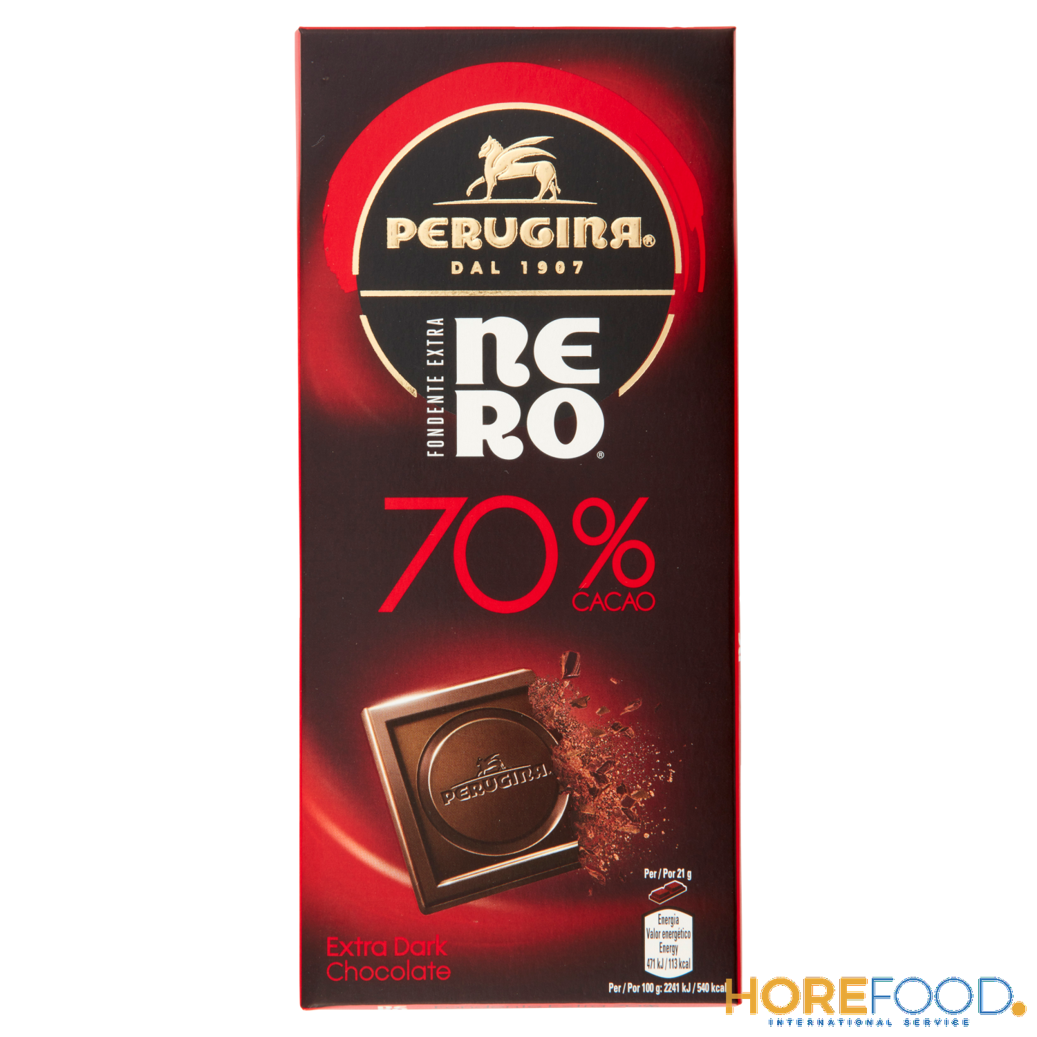 Nero Cioccolato Fondente Extra 70% Cacao Perugina - 85 g