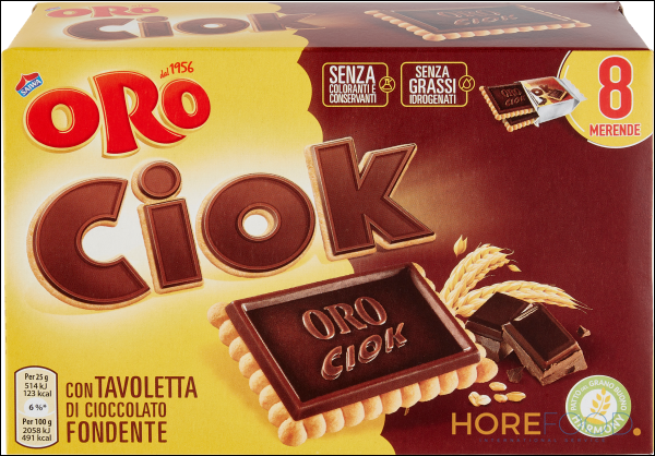 SAIWA ORO CIOCK FONDENTE X8 200 GR