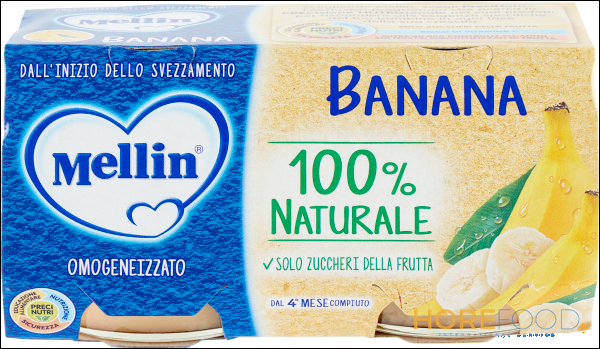 MELLIN OMOGENEIZZATO BANANA 100GR X2