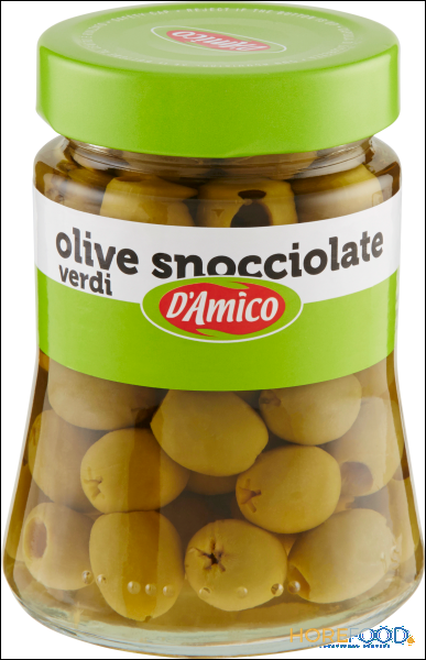 D'AMICO OLIVE VERDI SNOCCIOLATE 290 GR