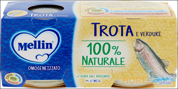 MELLIN OMOGENEIZZATO TROTA 80GR X2 160 GR