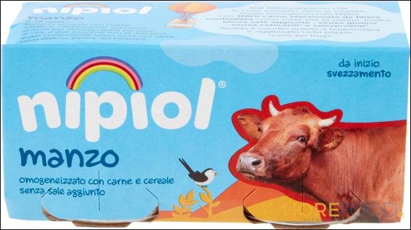 NIPIOL OMOGENEIZZATO ALLA CARNE MANZO 80GR X2 160 GR