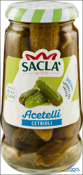 SACLA' ACETELLI CETRIOLINI 290 GR