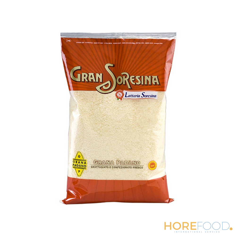 SORESINA GRANA PADANO DOP GRATTUGIATO 1 KG