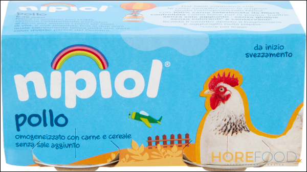 NIPIOL OMOGENEIZZATO ALLA CARNE POLLO 80GR X2 160 GR