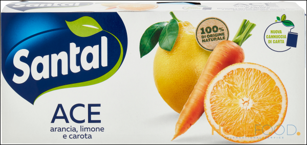 SANTAL SUCCO ACE CONFEZIONE 200ML X3