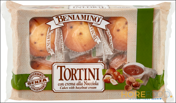 BENIAMINO TORTINO CON CREMA DI NOCCIOLA 250 GR