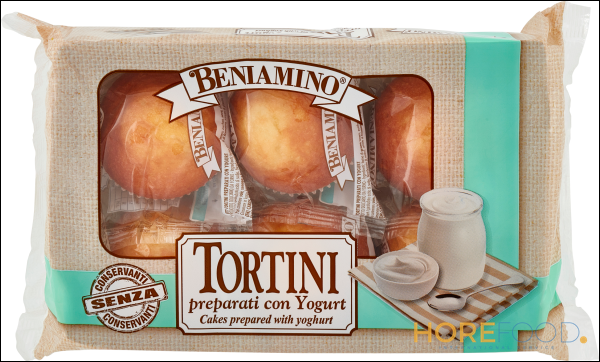 BENIAMINO TORTINO CON CREMA YPGURT 216 GR