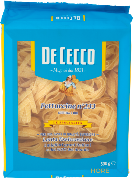 DE CECCO PASTA DI SEMOLA FETTUCCINE N°233 500 GR