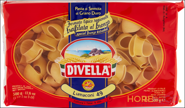 DIVELLA FORMATI SPECIALI LUMACONI 500 GR