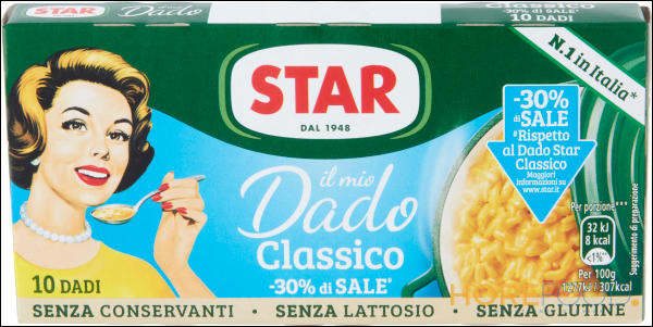 STAR DADO PER BRODO CLASSICO -30% DI SALE X10 100 GR