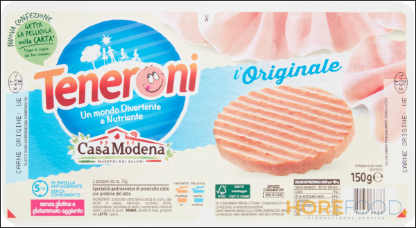 CASA MODENA TENERONI PROSCIUTTO COTTO 150 GR