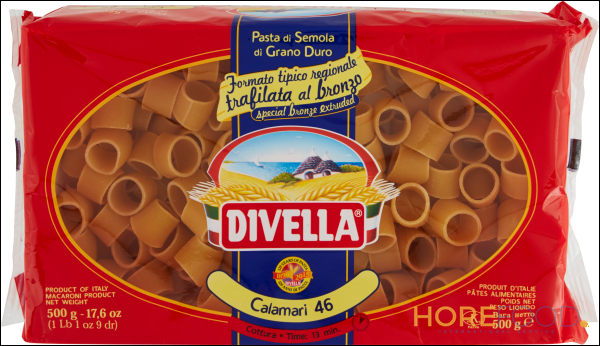 DIVELLA FORMATI SPECIALI CALAMARI 500 GR