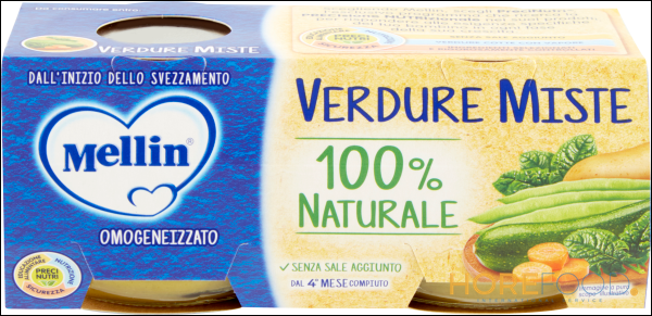 MELLIN OMOGENIZZATO VERDURE MISTE 80GR X2