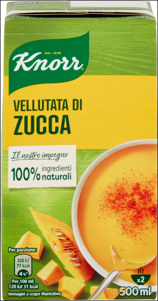 KNORR VELLUTATA DI ZUCCA 500 ML