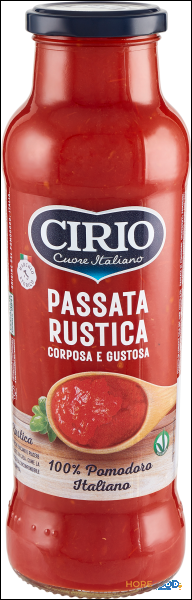 CIRIO PASSATA RUSTICA 680 GR