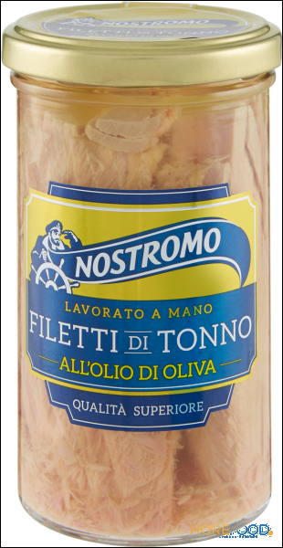 NOSTROMO FILETTI DI TONNO IN OLIO DI OLIVA 250 GR