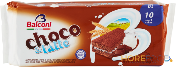 BALCONI CHOCO&LATTE X10 300 GR