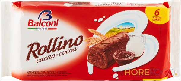BALCONI ROLLINO CACAO X6 222 GR