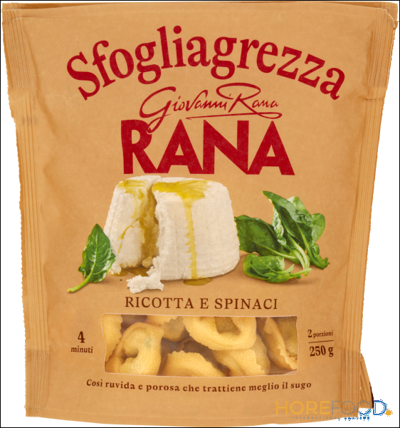 RANA SFOGLIAGREZZA TORTELLINI RICOTTA E 250 GR
