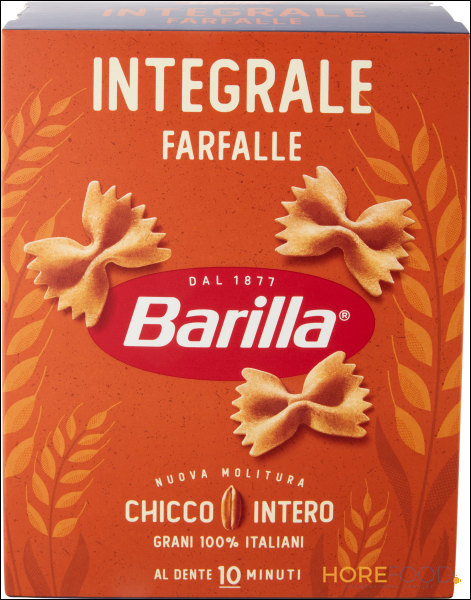BARILLA PASTA INTEGRALE FARFALLE 500 GR