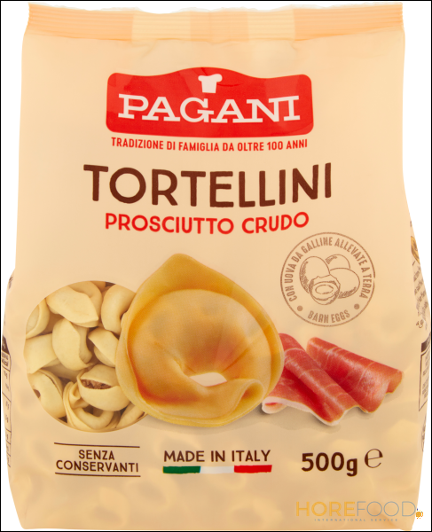 PAGANI TORTELLINI AL PROSCIUTTO CRUDO 500 GR