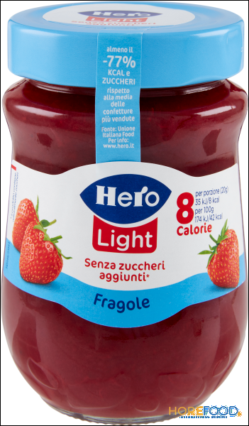 HERO CONFETTURA FRAGOLA LIGHT SENZA ZUCCHERO 280 GR