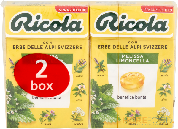 RICOLA CARAMELLE MELONE/LIMONE 70 GR