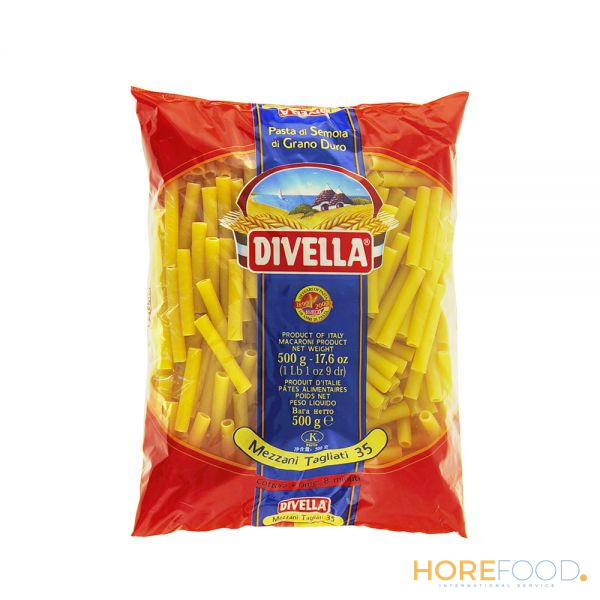 DIVELLA PASTA DI SEMOLA MEZZANI TAGLIATI N.35 500 GR