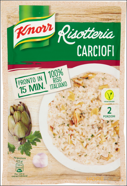 KNORR RISOTTERIA RISOTTO AI CARCIOFI 175 GR