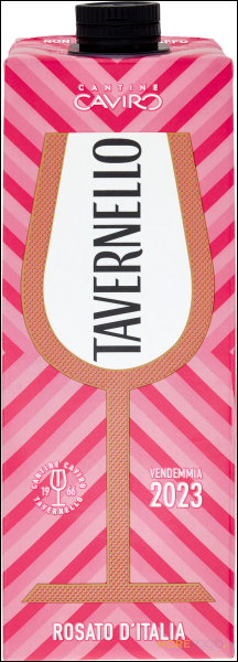 TAVERNELLO VINO ROSATO D'ITALIA BRIK 1 LT