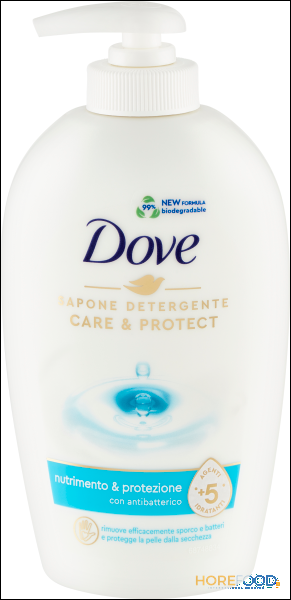 DOVE SAPONE MANI CARE&PROT. 250 ML