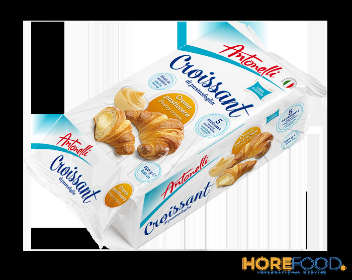 ANTONELLI CROISSANT CREMA PASTICCERA X 5 250 GR