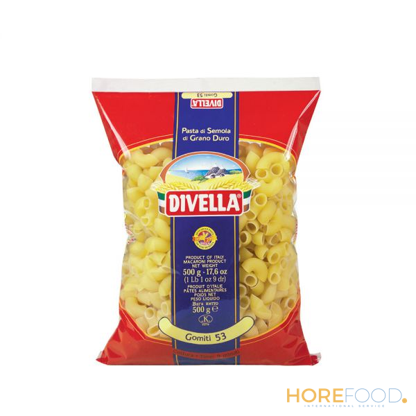 DIVELLA PASTA DI SEMOLA GOMITI N.53 500 GR