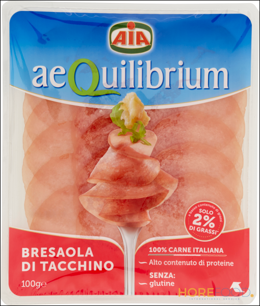 AEQUILIBRIUM BRESAOLA DI TACCHINO 100 GR