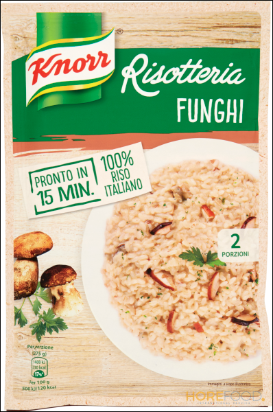 KNORR RISOTTERIA RISOTTO AI FUNGHI PORCINI 175 GR