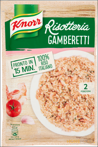 KNORR RISOTTERIA RISOTTO AI GAMBERI 175 GR