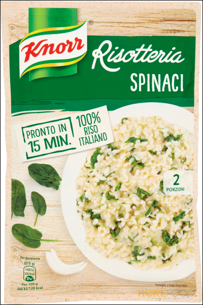 KNORR RISOTTERIA RISOTTO AGLI SPINACI 175 GR
