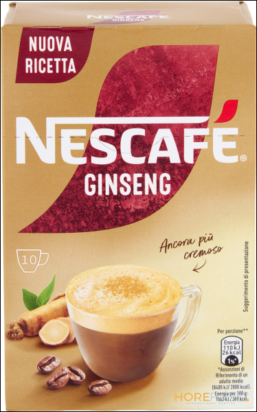 NESCAFE' CAFFE' GINSENG X10 70 GR